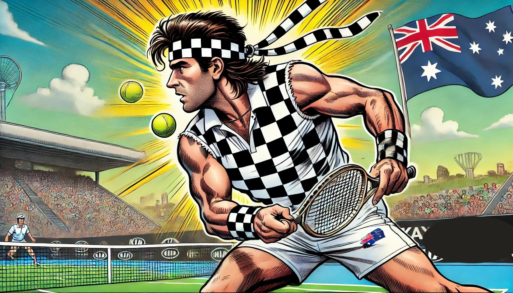 A representation of Pat Cash