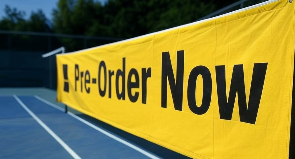 Pre-order Tennis Racquets, Pickleball Paddles & More!