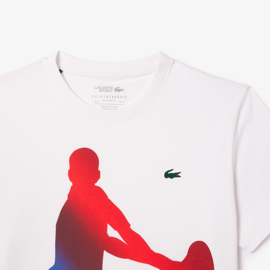 Lacoste Novak Djokovic T-Shirt & Cap | Ultra-Dry Performance 