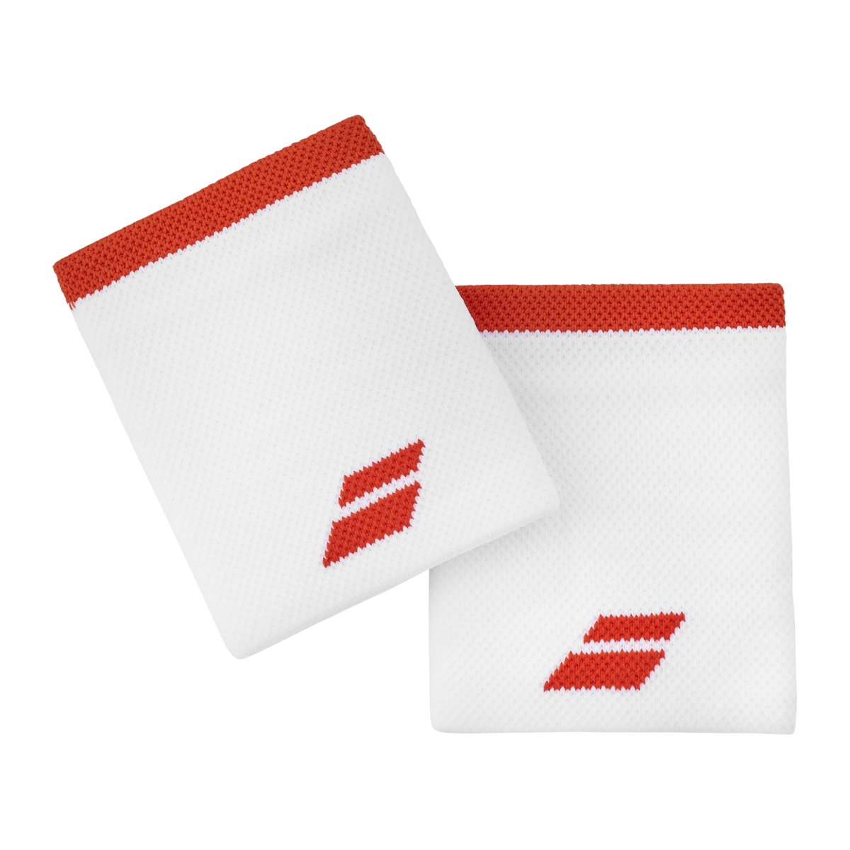 Babolat Logo Jumbo Wristbands White/red - Racquet Point