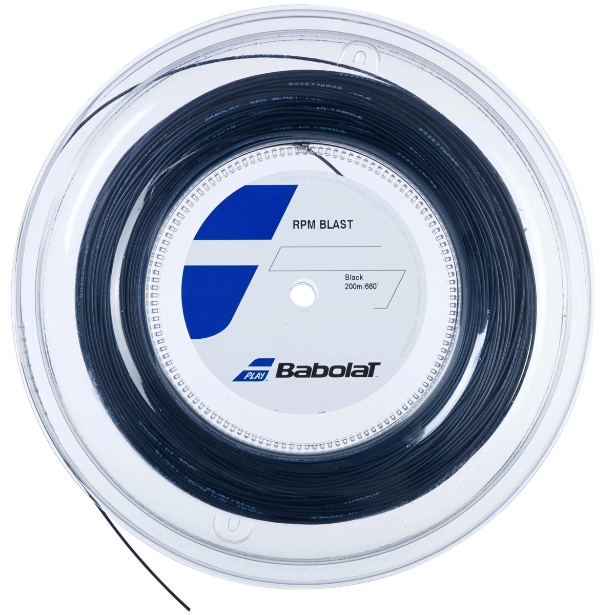 Babolat RPM Blast 17 Tennis String Reel 660 ft - Black - Racquet Point