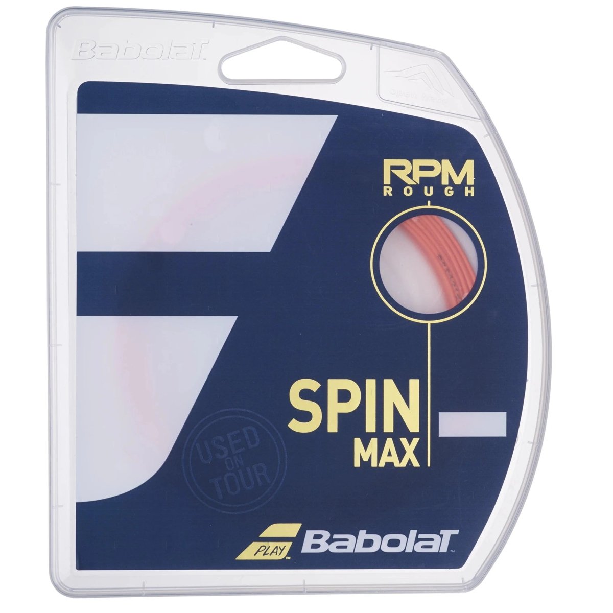 Babolat RPM Blast Rough Spin Max 17 - String Set - Red Fluo - Racquet Point