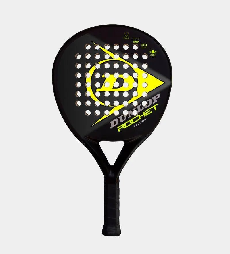 Dunlop Rocket Ultra Padel Racket Yellow - Racquet Point