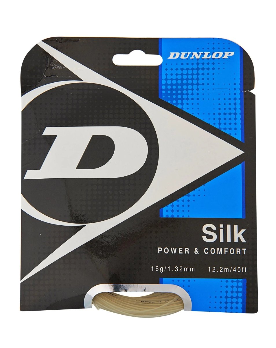 Dunlop Silk 16 Tennis String Set - Natural Color - Racquet Point