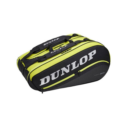 Dunlop SX Performance 12 Tennis Racket Thermo Bag - Black/Yellow - Racquet Point