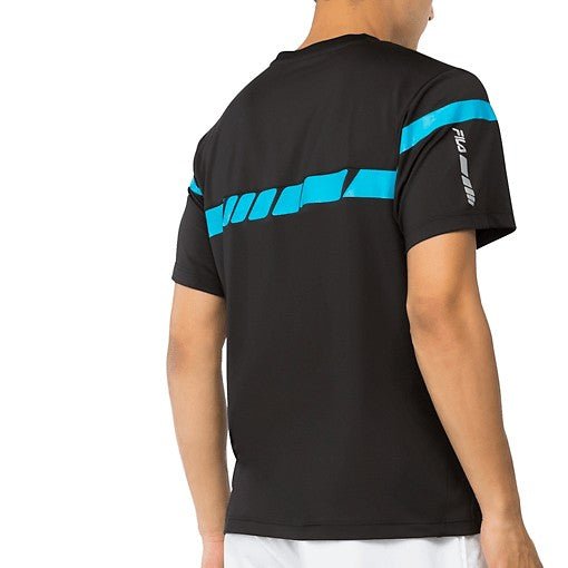 Fila Men's Platinum Colorblocked Crew Shirt - Racquet Point