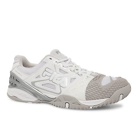 Fila Women's Cage Delirium Tennis Shoes - White/Grey - Racquet Point