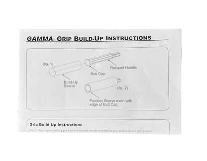 Gamma Full Grip Build Up Sleeves - Racquet Point