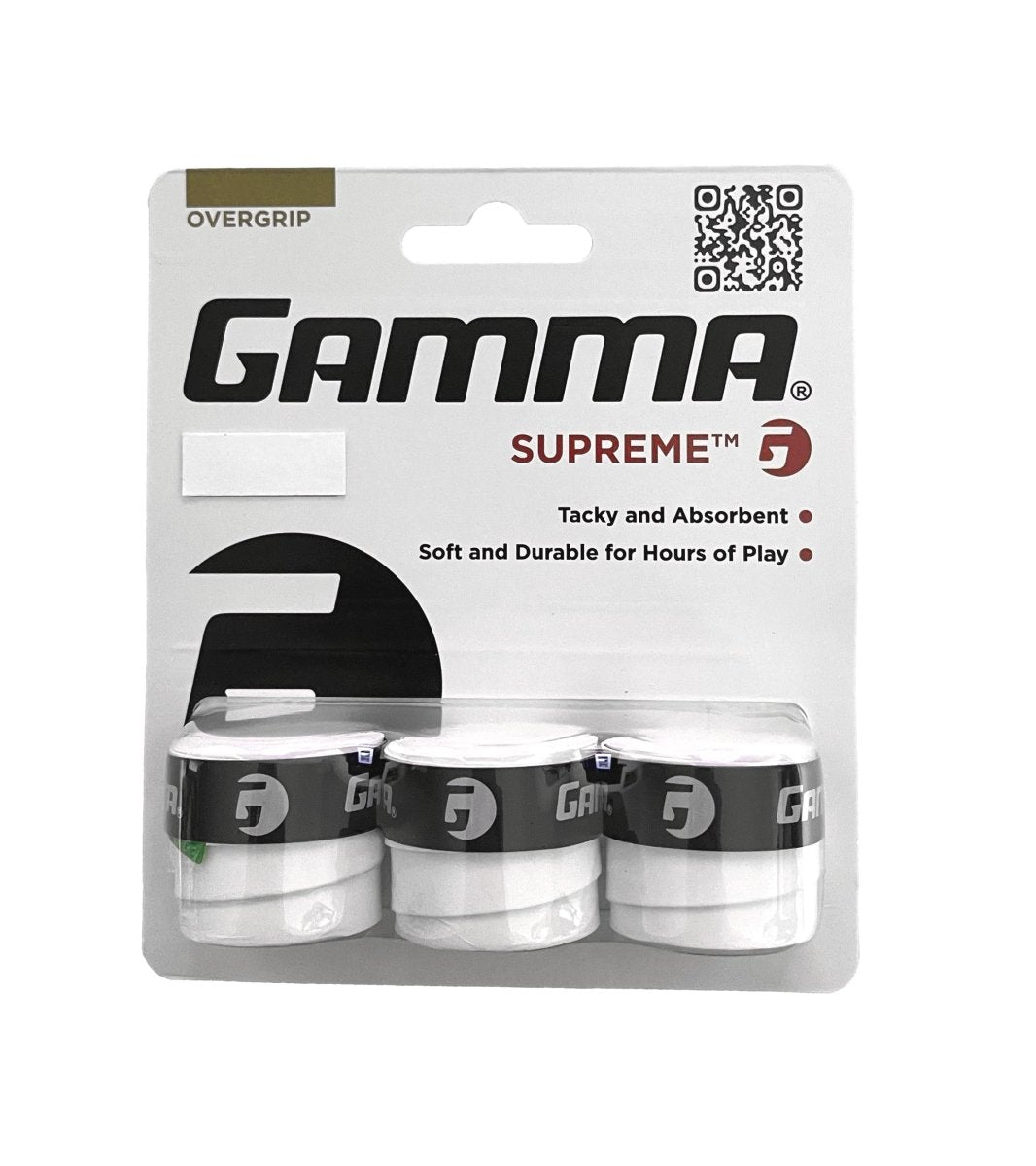 Gamma Supreme Overgrip - 3 pack - Racquet Point