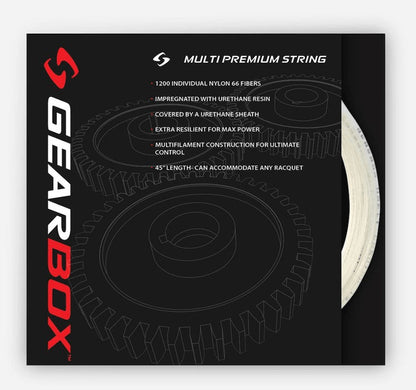 Gearbox Multi Premium Racquetball String Set - Racquet Point