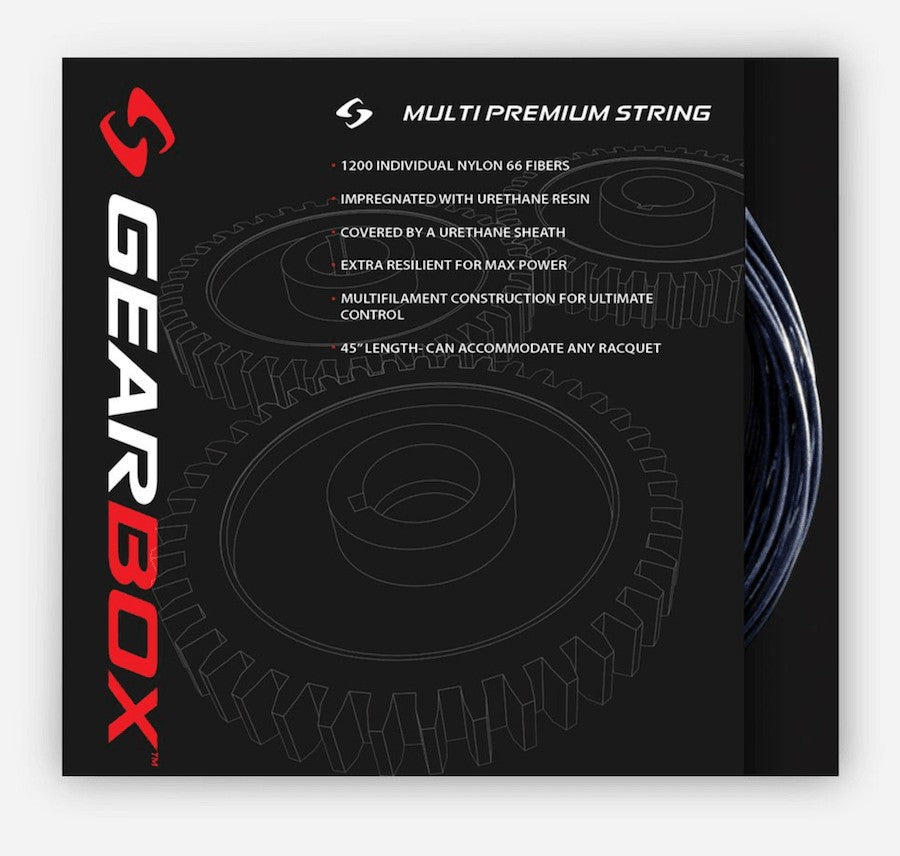 Gearbox Multi Premium Racquetball String Set - Racquet Point