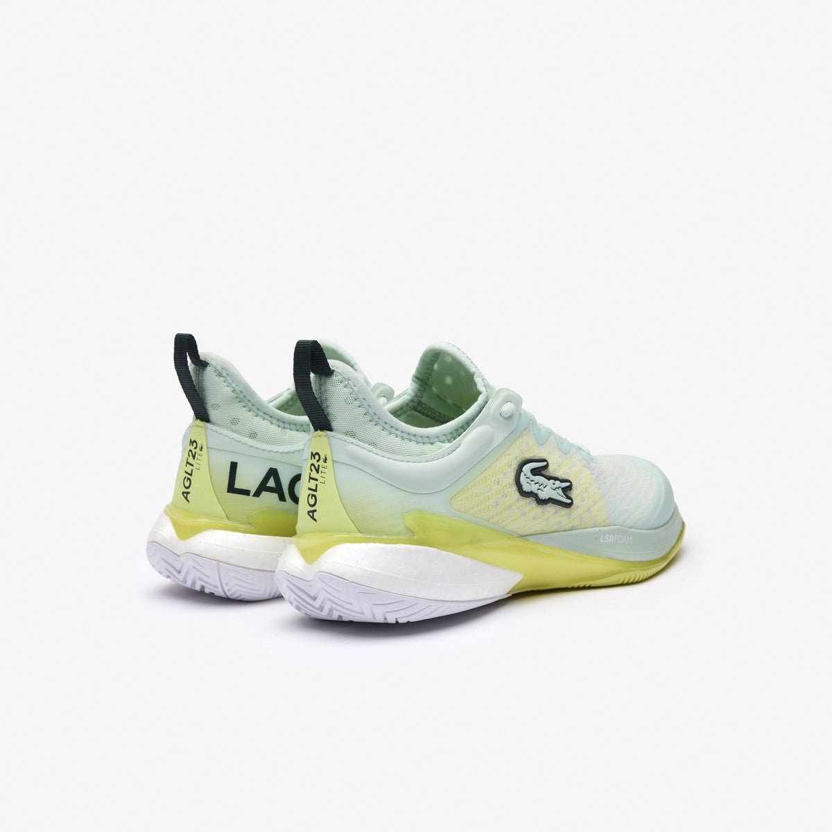 Lacoste AG - LT23 Lite Women's Tennis Shoes - Turquoise/Yellow - Racquet Point