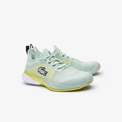 Lacoste AG - LT23 Lite Women's Tennis Shoes - Turquoise/Yellow - Racquet Point