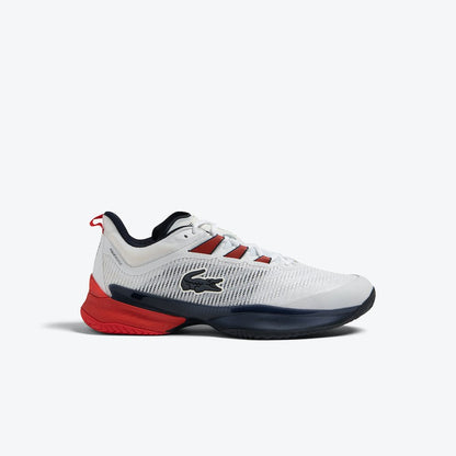 Lacoste AG - LT23 Ultra Men’s Tennis Shoes - White/Navy/Red - Racquet Point