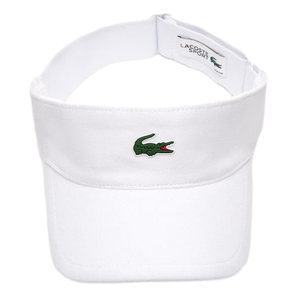 Lacoste Tennis Visor - White - Racquet Point