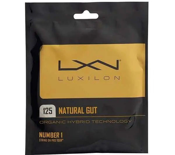 Luxilon 125 Natural Gut Tennis String - Racquet Point