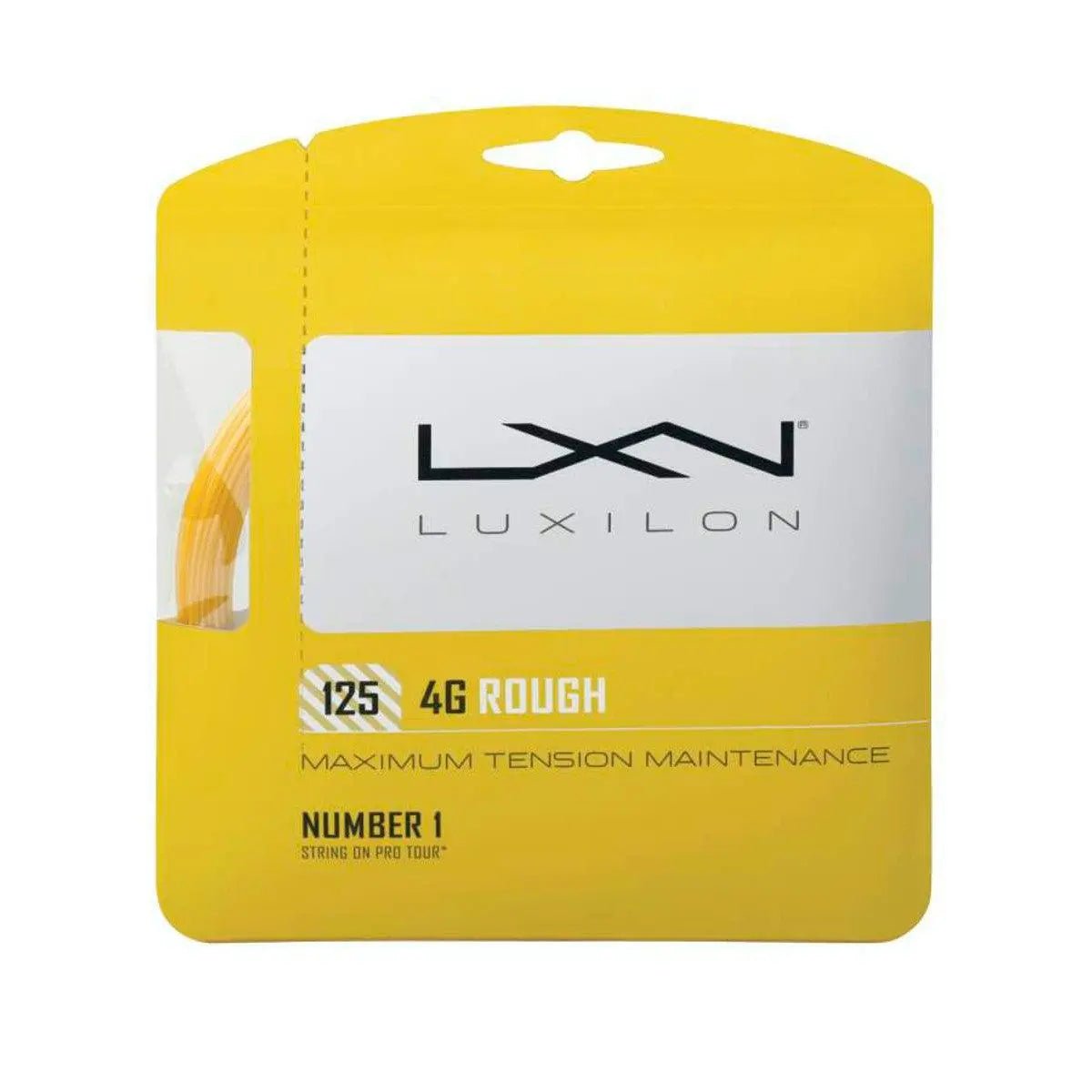 Luxilon 4G Rough 125 Tennis String - Racquet Point