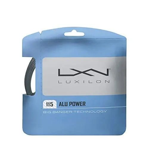 Luxilon Alu Power 115 Silver Tennis String Set - Racquet Point