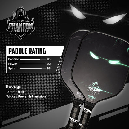 Phantom Savage Pickleball Paddle - Racquet Point