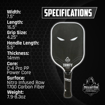 Phantom Trinity Pickleball Paddle - Racquet Point