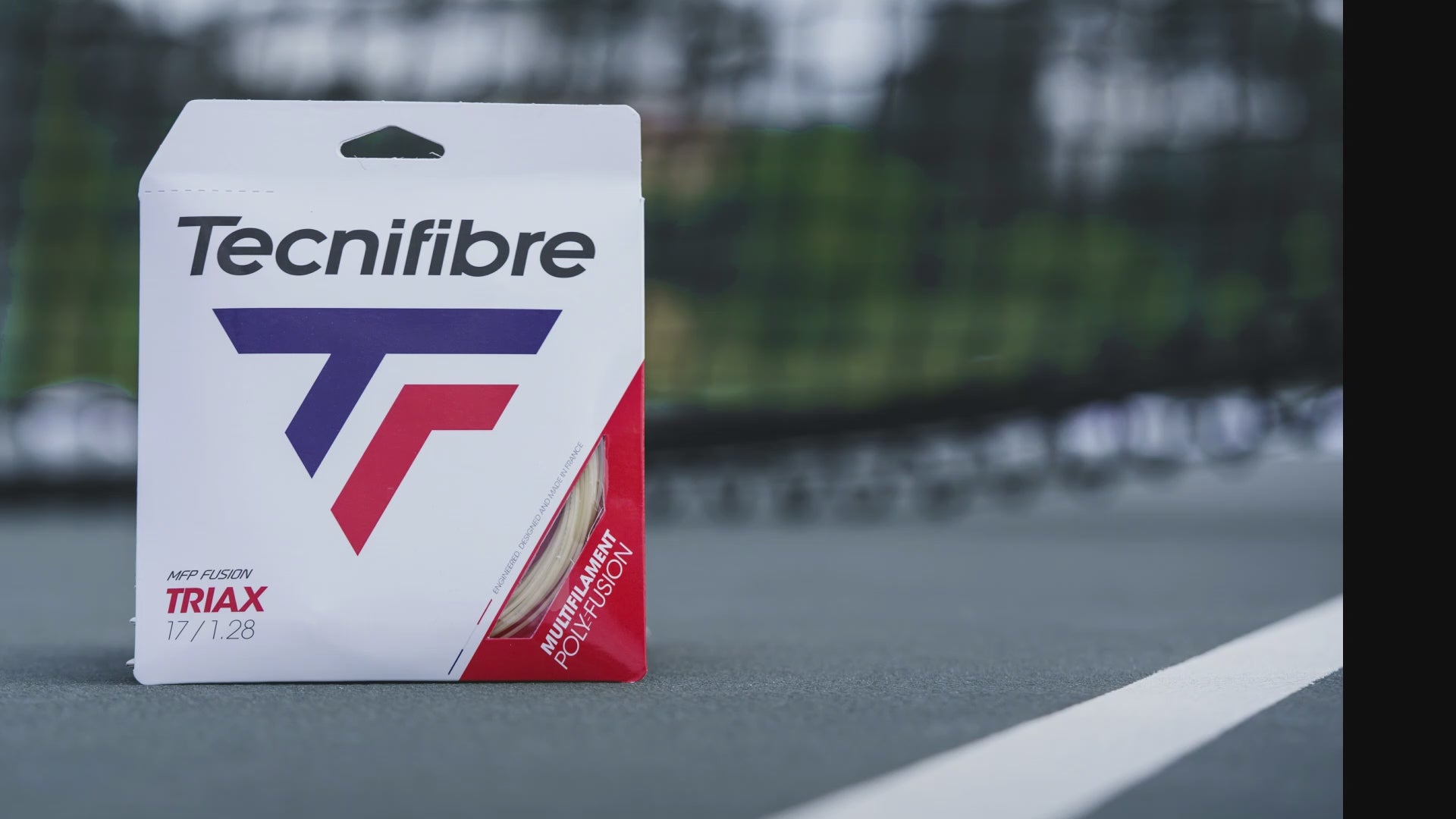 Load video: Tecnifibre Triax Tennis String review