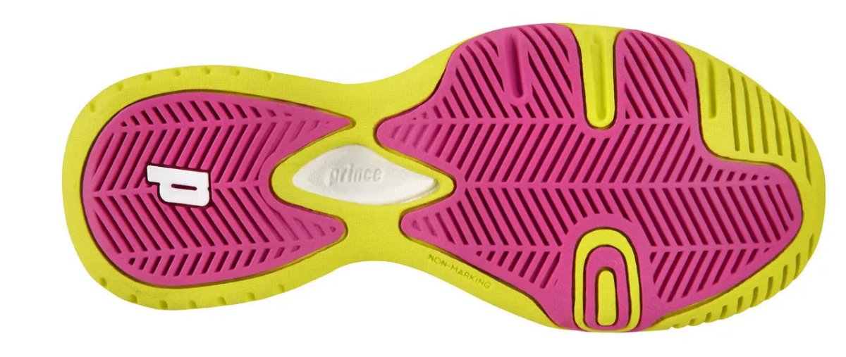 Prince T22 Pink/Yellow Junior Tennis Shoes - Racquet Point