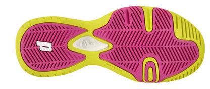 Prince T22 Pink/Yellow Junior Tennis Shoes - Racquet Point