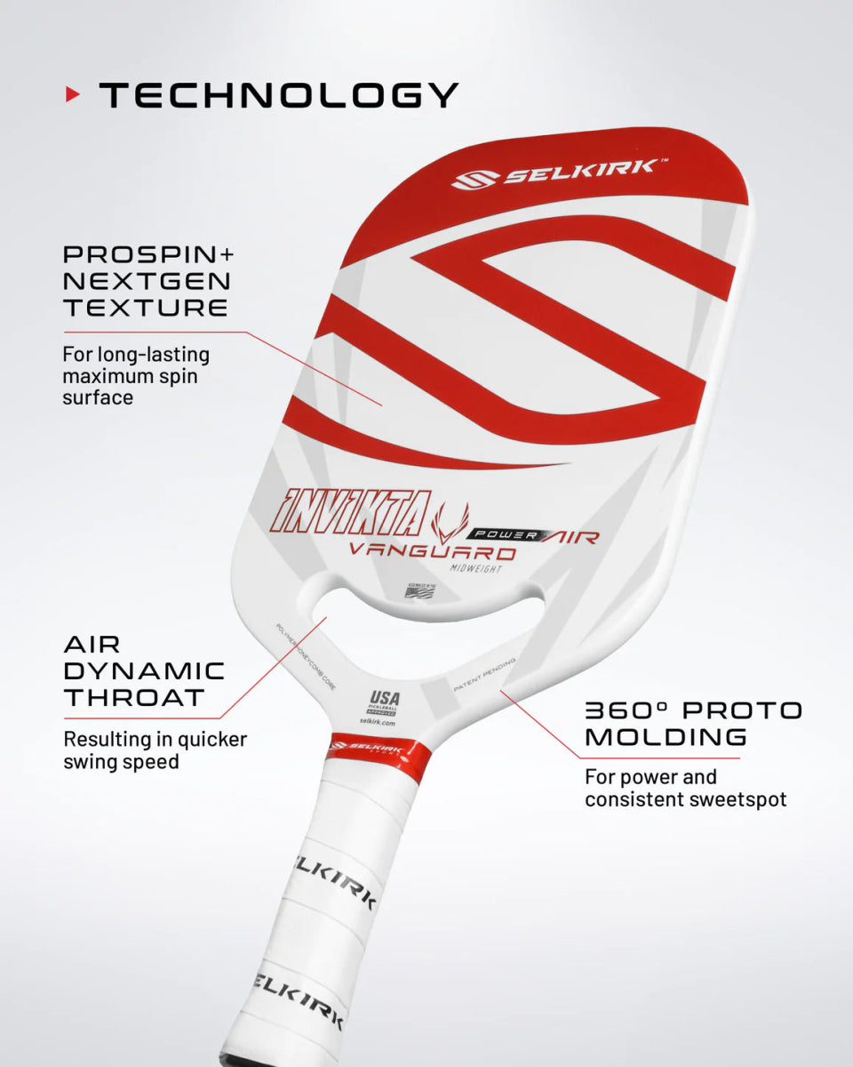 Selkirk Vanguard Power Air Epic Pickleball Paddle - Racquet Point