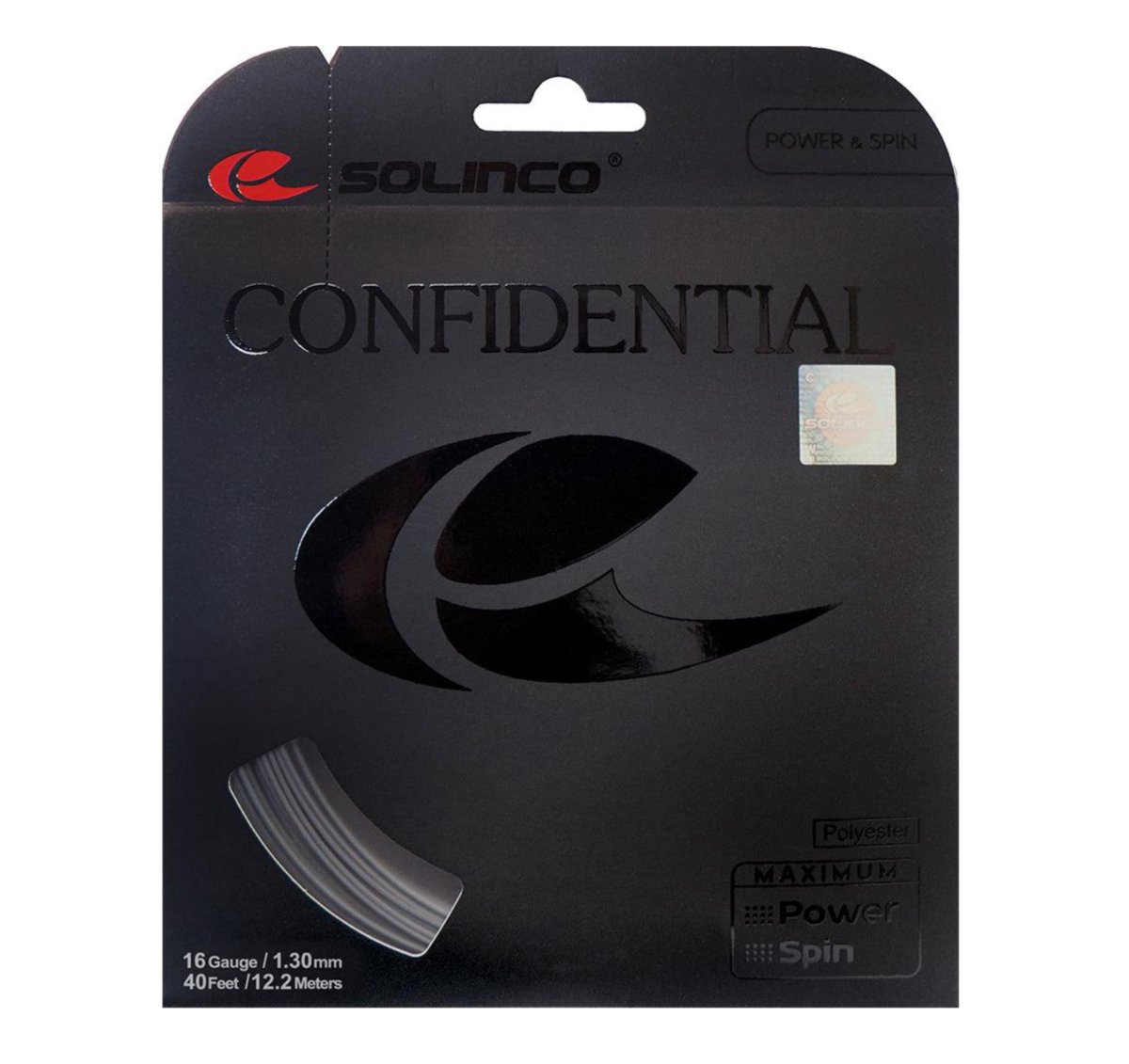 Solinco Confidential 16 Tennis String Set - Racquet Point