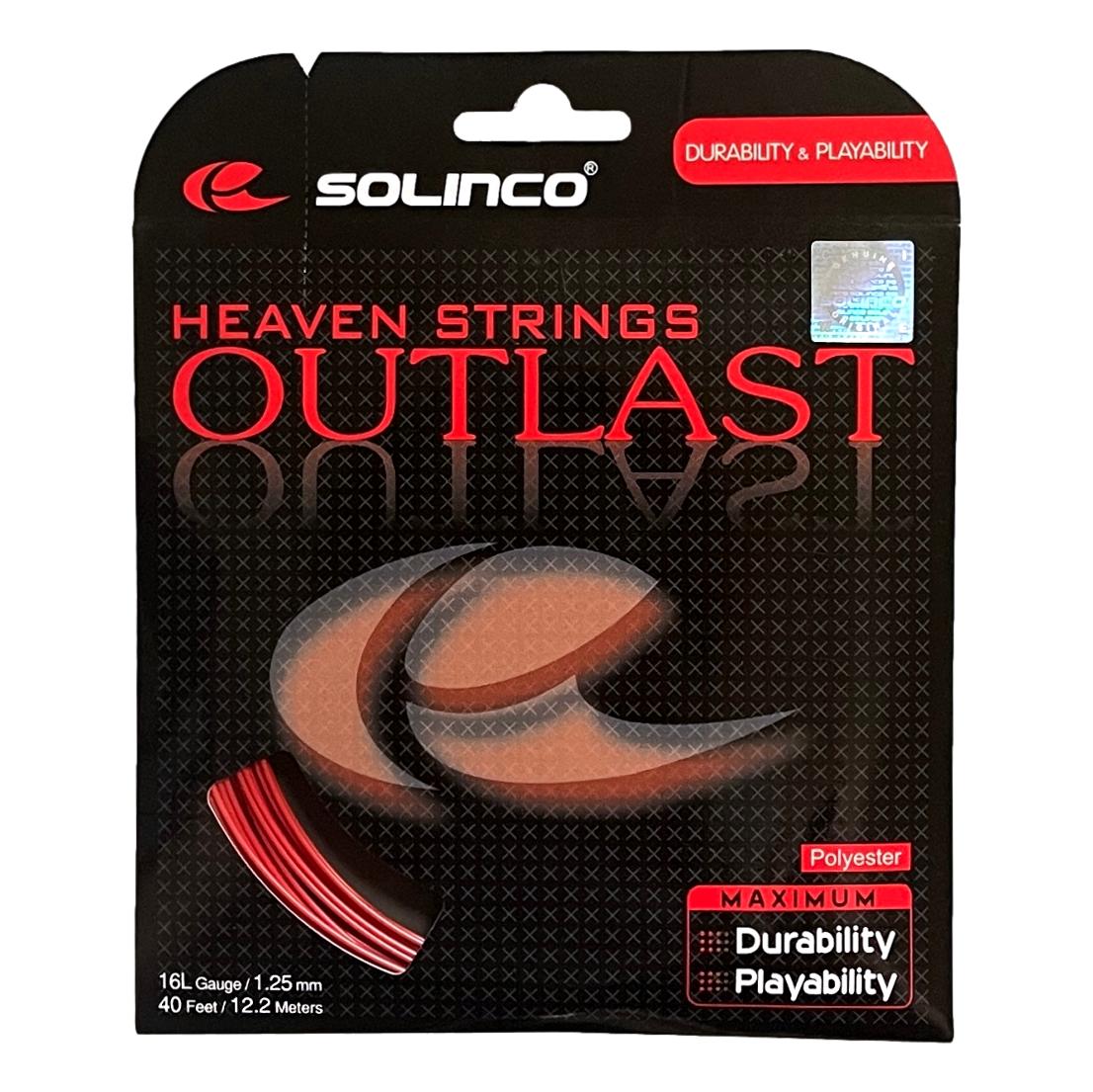 Solinco Outlast 16L Tennis String - Racquet Point