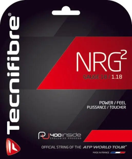 Tecnifibre NRG2 18 String Set - Natural Color - Racquet Point