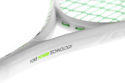 Tecnifibre Slash 125 Squash Racquet - White - Racquet Point