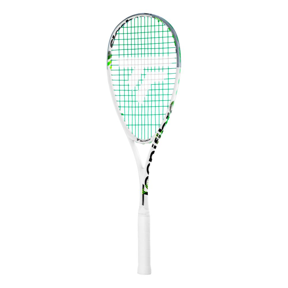 Tecnifibre Slash 130 Squash Racquet - White - Racquet Point