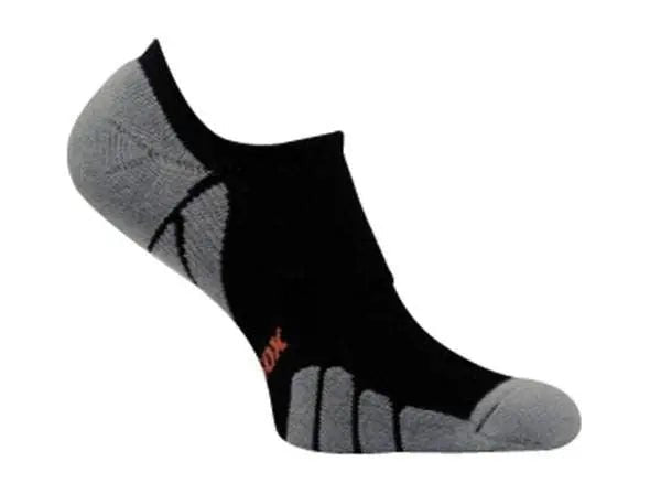 Vitalsox Silver Ghost No Show Socks Black - Racquet Point