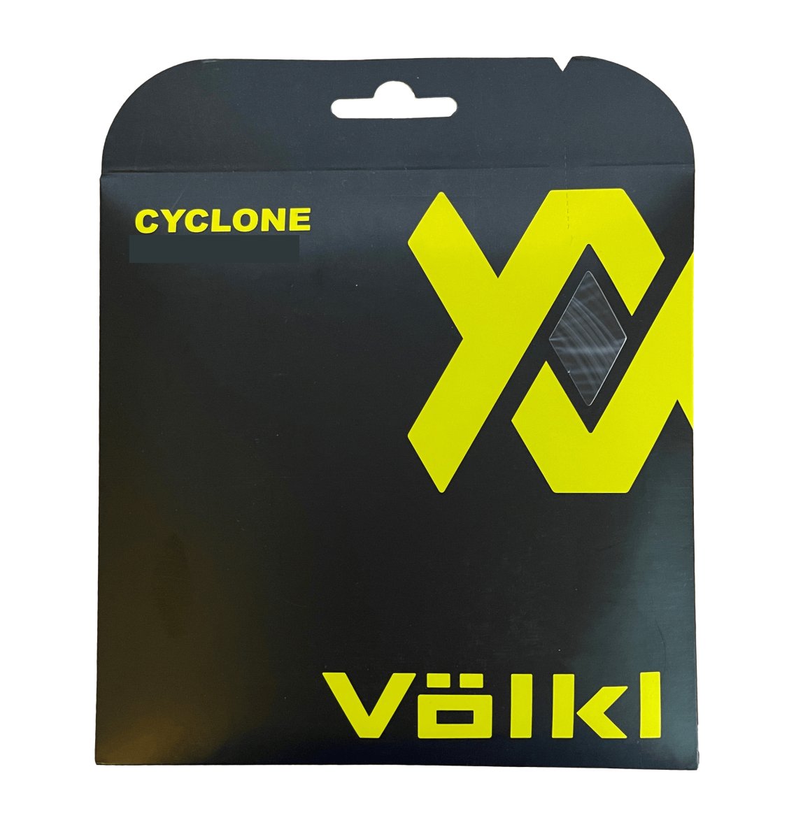 Volkl Cyclone 16g Tennis String Set - Black - Racquet Point