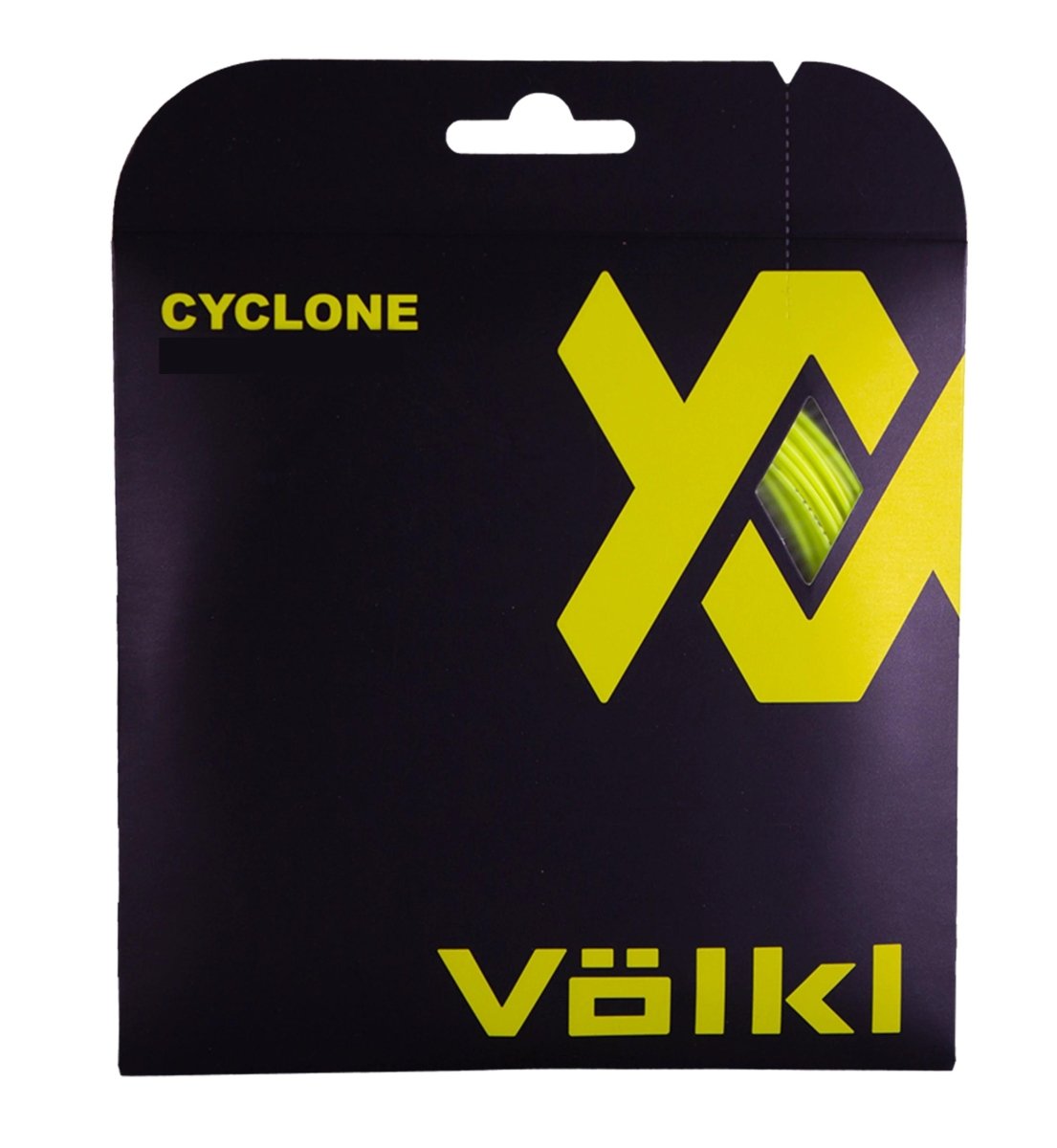 Volkl Cyclone 16g Tennis String Set - Neon Yellow - Racquet Point