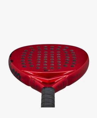 Wilson Bela ELITE V2 Padel Racket - Red / Black - Racquet Point