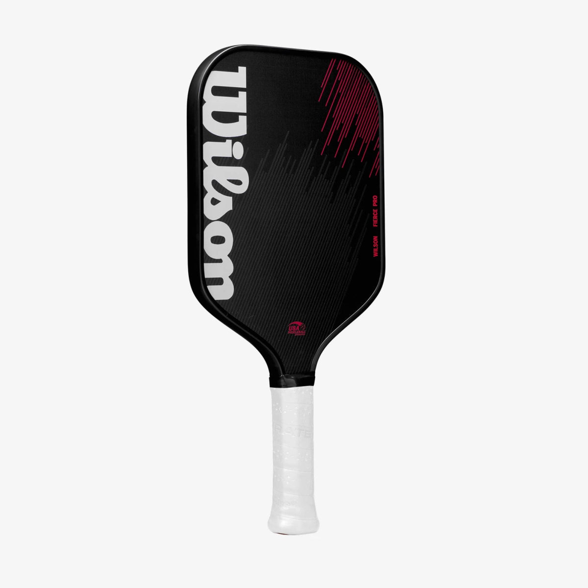 Wilson Fierce Pro 13 Pickleball Paddle - Black / Red - Racquet Point