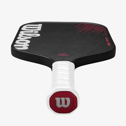 Wilson Fierce Pro 13 Pickleball Paddle - Black / Red - Racquet Point