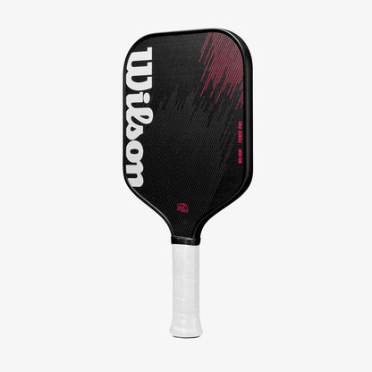 Wilson Fierce Pro 13 Pickleball Paddle - Black / Red - Racquet Point