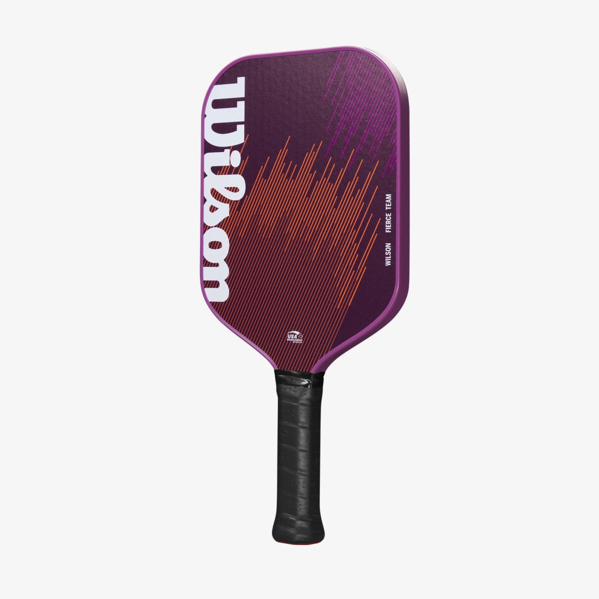 Wilson Fierce Team 13 Pickleball Paddle - Purple - Racquet Point