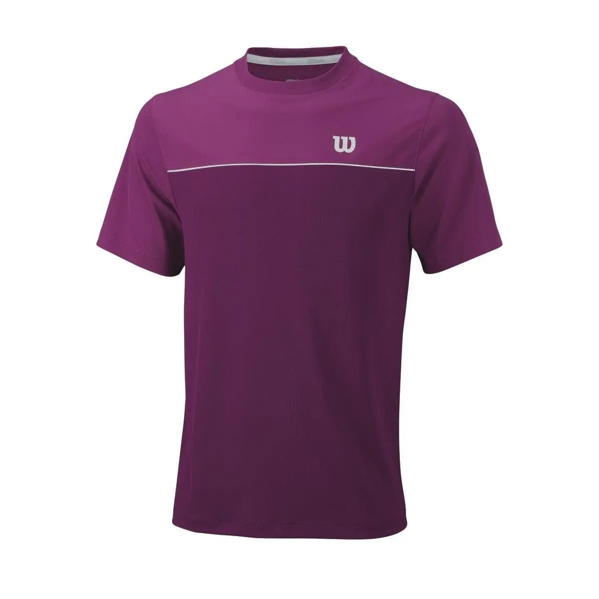 Wilson Men's Star Bonded Crew Shirt - Purple/Boysenbry - Racquet Point