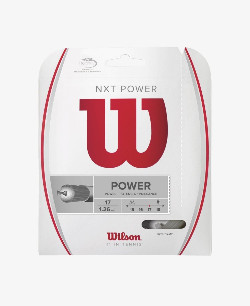 Wilson NXT Power 17 Tennis String Set - Racquet Point