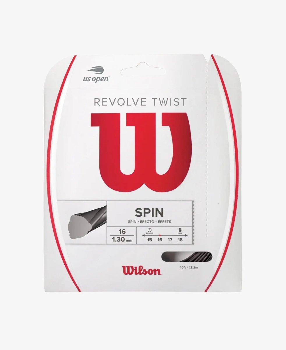 Wilson Revolve Twist 16 Tennis String Set - Racquet Point