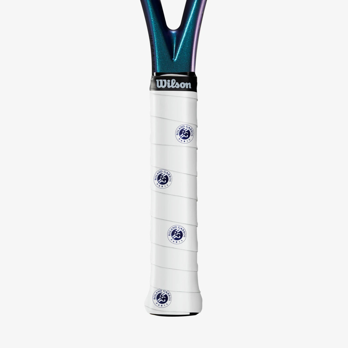 Wilson Roland - Garros Overgrip - White / Blue - Racquet Point