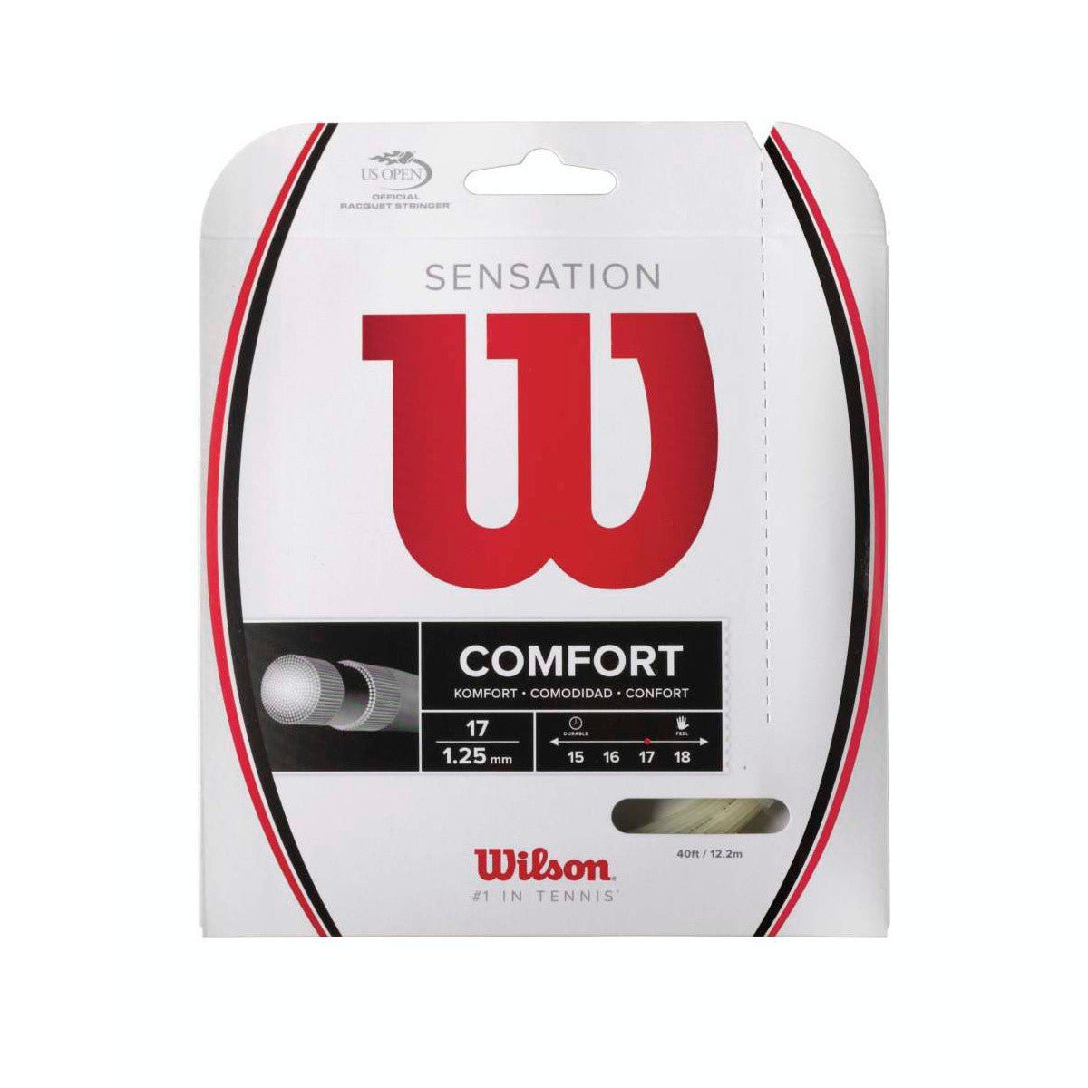 Wilson Sensation 17 Tennis String Set - Racquet Point