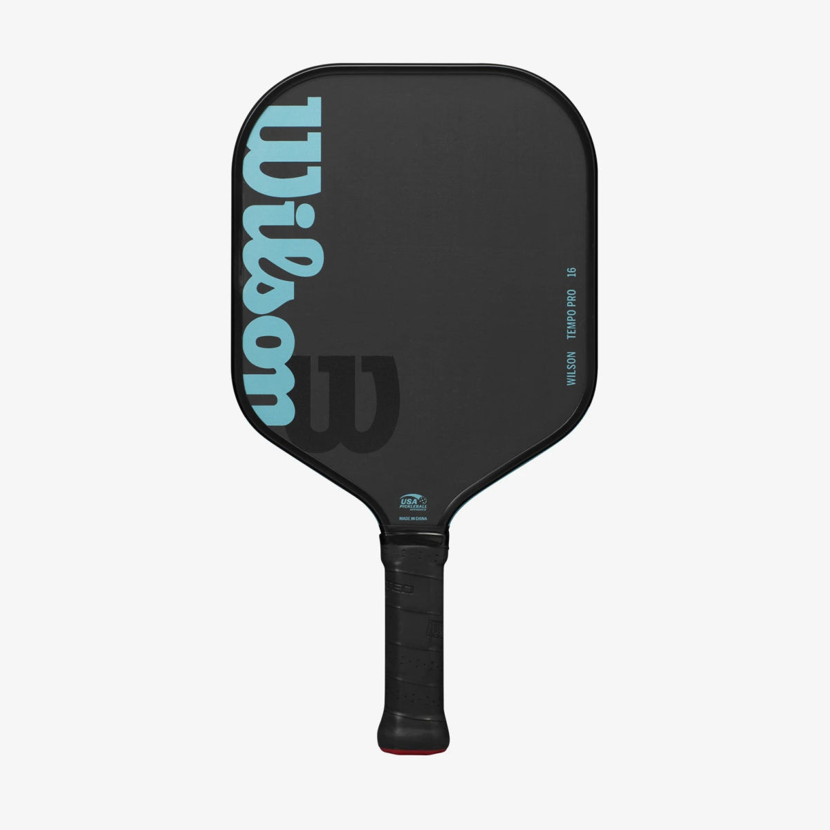 Wilson Tempo Pro 16 Pickleball Paddle - Black / Blue - Racquet Point