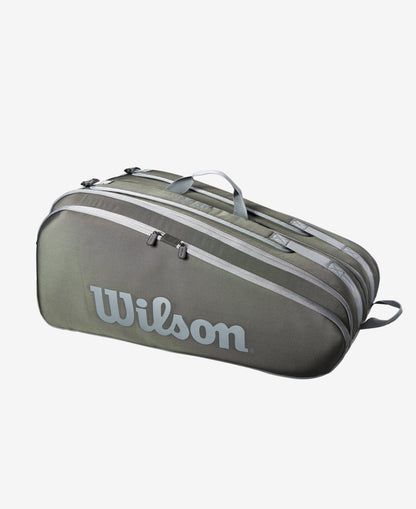 Wilson Tour Tennis bag Dark Green 12 Pack - Racquet Point